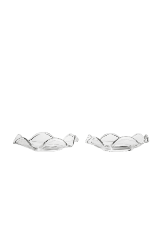 Sagaform Viva Ljusmanschett, 2-Pack Dekoration Transparant 7,5x7,5x1,5cm