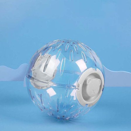 Hamster Løbehjul Løbekugle - Sikker og sjov motion for din gnaver White L