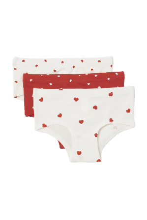 Å KIDS Mönstrade hipstertrosor TANJA, 3-pack Trosor Blå 86/92