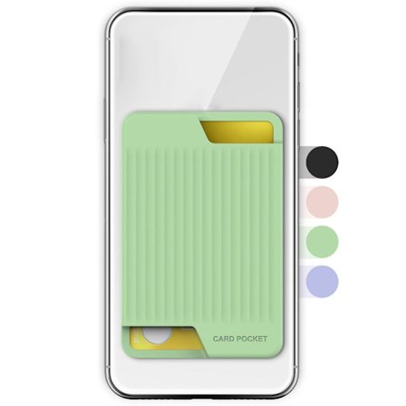 Business Credit Pocket Phone Bakre Korthållare GRÖN