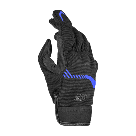 GMS Jet-City Motorcycle Gloves Black/Blue L