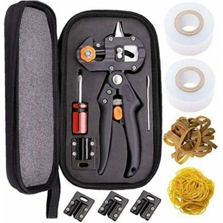 Professionel podesaks havesaks træpodetang havepodningssæt til træ (sort stofpose + elastik + membran)