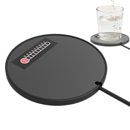 Kaffekopvarmer | USB Konstant Temperatur Brik: USB kopvarmer til kaffe, elektrisk kaffevamer, varmeplade til kaffekopper og drikkevarer