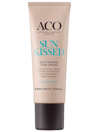 ACO Sunkissed Self-tanning Face Cream 50 ml, Skincare, Solpleje, Selvbruner