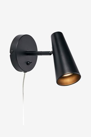 Markslöjd - Vegglampe Crest 1L - Svart - Vegglamper - Fra Homeroom