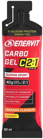Enervit Carbo Gel C2:1 Pro Gel Energetico 60ml Gusto Arancia