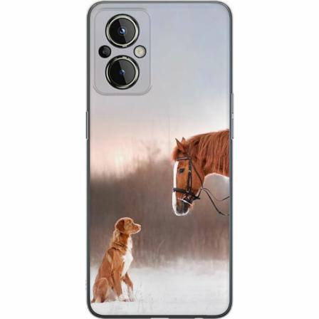 Oneplus Nord N20 5g Mjukt Skal - Häst & Hund