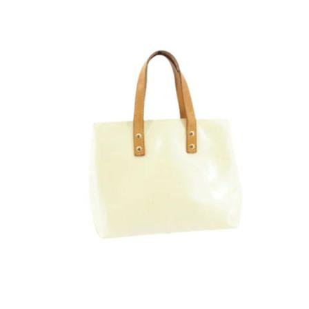 Louis Vuitton Vintage Pre-owned Leather louis-vuitton-Tass , Geel , Dames , Maat: ONE Size Vintage Tassen