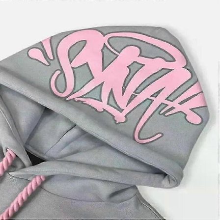 Herre Hip Hop Hættetrøje og Bukser Sæt 2 Dele Bomuld Løst Træningssæt Y2K Street Style