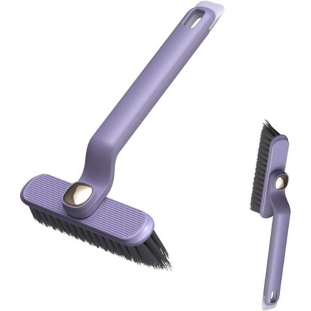 Sprække Rengøringsbørste, 360° Roterende Multifunktionel Hårdbørste Sprækkebørste, Langt Håndtag Vindue Sprækker Rengøringsbørste