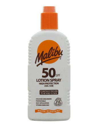 Malibu Malibu 200Ml Spf 50 Lotion Spray - Nude - 200 ML