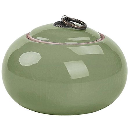 Keramisk Opbevaringskrukke Keramisk Te-krukke Krydderi Opbevaringskrukke Kaffekrukke Krydderikrukke med Forseglet Låg_xx