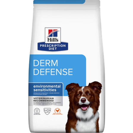 Hill's Prescription Diet Dog - Derm Defense Skin Care Chicken 12 kg - Hund - Hundefôr & hundemat - Veterinærfôr for hund - ZOO.no