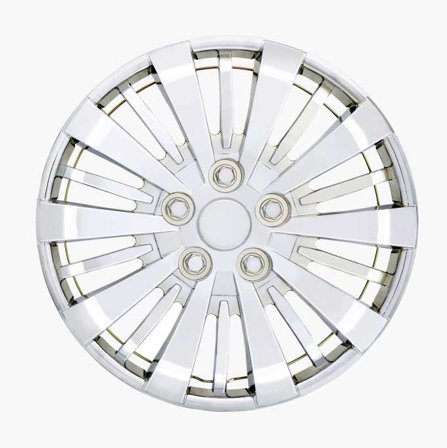 Biltema - HJULKAPSLER CHROME 14" 4STK.