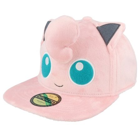 Difuzed - Rosa snapback Keps - Pokémon Jigglypuff Plush Pink Snapback @ Hatstore