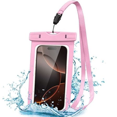 Vattentät väska för Xiaomi 15 Ultra 14 Ultra 14T Pro 13 12 Redmi A5 A3 A2 14C 13C 12C, Houssing Waterproof IPX8 - Rosa
