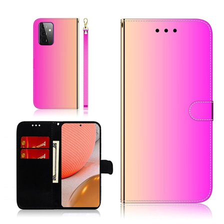 Mirror Samsung Galaxy A72 5G Flip etui - Rose