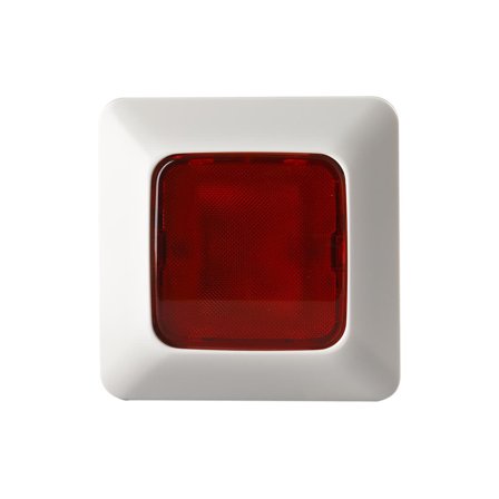 ABB 266112U2 Signallampa röd, infällt montage, Strömbrytare & vägguttag