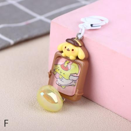 Kawaii Kuromi Cinnamoroll Nøkkelring Skoleveske Charm e Cartoon Ke F