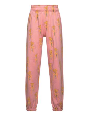 Mini Rodini Winter Flowers Aop Sweatpants Rosa