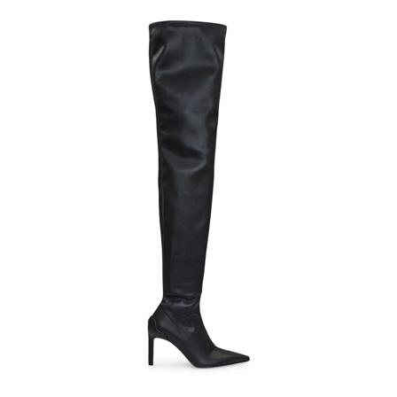 Courrèges, Over-knee Boots Zwart, Dames, Maat:37 EU