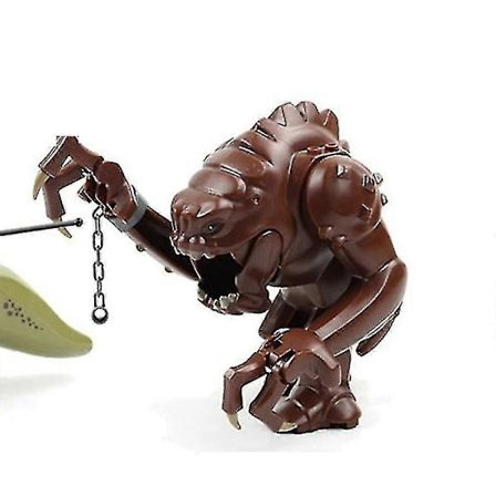 Star Wars Figurer Rancor Monster Sinna Bytteblokker Mørk Brun Spillleketøy