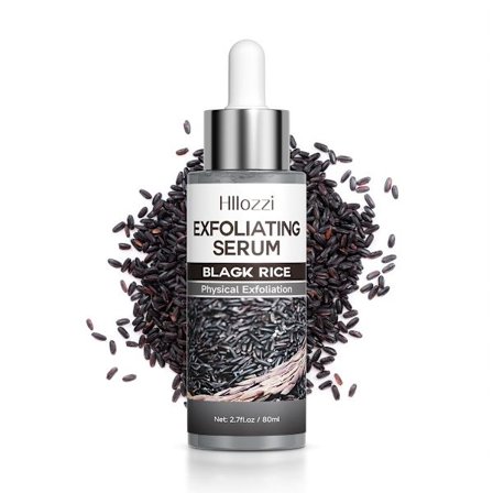 Den nya uppgraderade exfolierande essensen med svart och vitt ris förfinar porerna, återfuktar på djupet och ger en ljusare hudton.