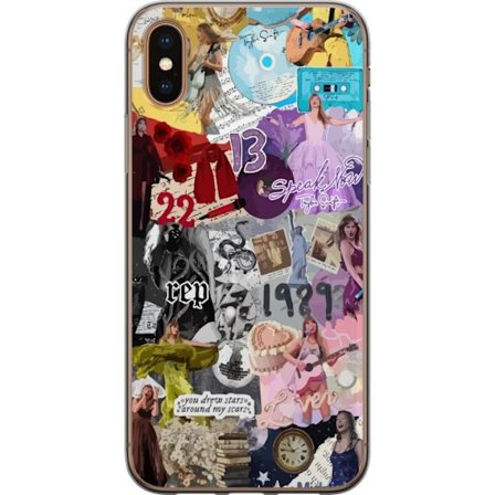 Yhteensopiva Puhelinkuori Apple Apple iPhone X Taylor Swift