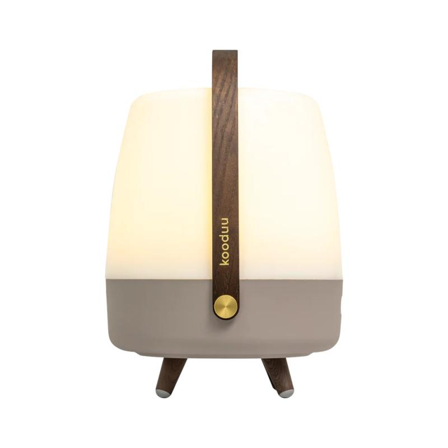 Kooduu Lite-up Play JBL Earth oppladbar lampe med JBL-høyttaler