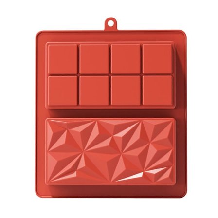 1/2/3 stk. Silikon Chokoladeform Dyb Dubai Tyk Bar til Fyldning Stor Slik Kageform til Fyldte Bar Genanvendelig BPA-fri Multifunktionel Ba (FMY)