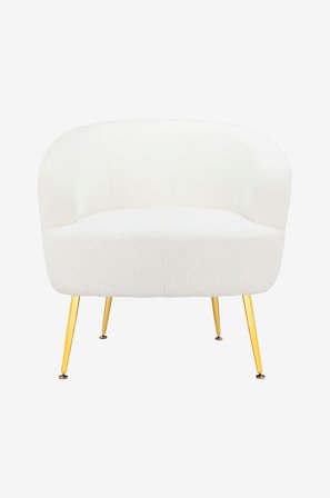 Loft24 - Loungestol Paloma - Hvit - Lenestoler - Fra Homeroom