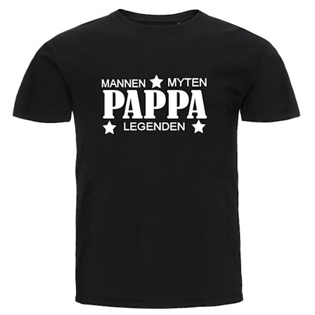 T-shirt - Pappa - Mannen, myten, legenden