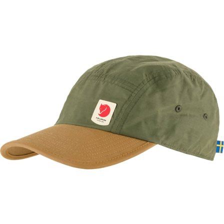 Fjällräven High Coast Wind Casquette S/M - unisex - Green-Buckwheat Brown - Casquettes, Chapeaus & beanies
