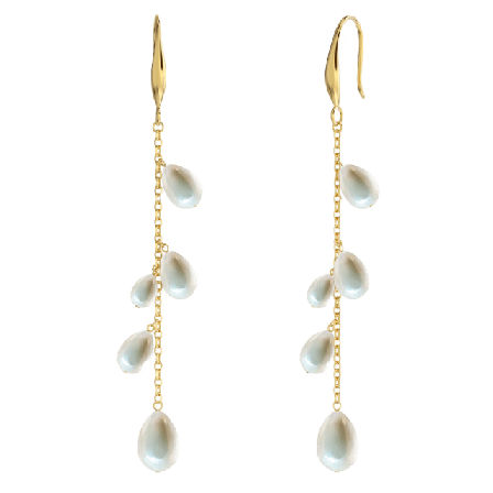 Edblad Angeleno Earrings Gold Smycken & klockor Dam Guld ONESIZE