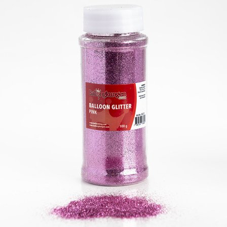 Ilmapalloglitter Vaaleanpunainen