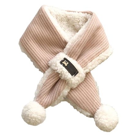 Pojat Tytöt Huivi Lämmin Talvi Syksy Lasten Kauluri Kaulahuivi Kaulanlämmitin Lasten Huivi 2-6 vuotta, 75 x 10 cm