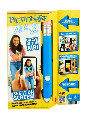 Mattel Games Games Pictionary Air 2 Game For Kids, Adults, Family And Game Night - Multi/patterned - ENGLISH