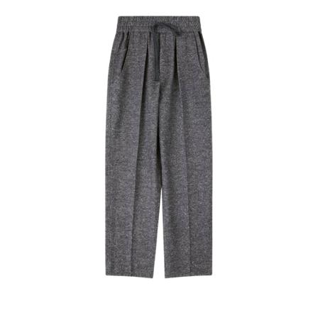Isabel Marant Étoile Straight Broek , Grijs , Dames , Maat: S