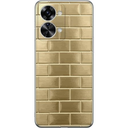 Mobilskal till OnePlus Nord 2T med Gyllene Murstenar