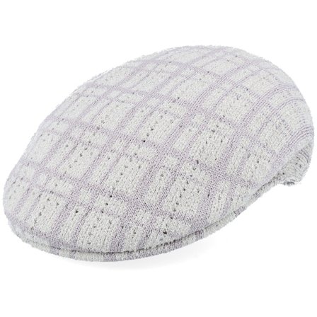 Kangol - Grigio flatcap Cappellino - Summer Prep 504 Moonstruck Flat Cap @ Hatstore