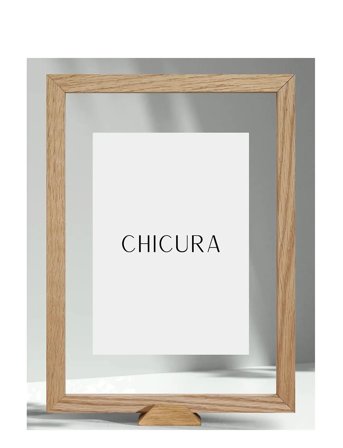 ChiCura | Linia Frame - A4 - Oak Incl. Frame Stand | A4