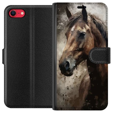 Yhteensopiva Lompakkokotelo Apple Apple iPhone SE (2022) Hevonen