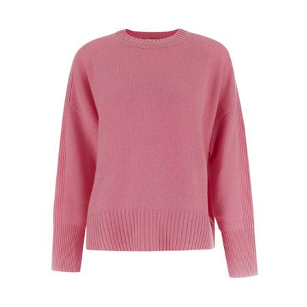 Allude - Stickade Tröjor & Koftor - Rosa - Dam - Storlek: M, Dam, Storlek: M