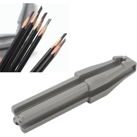 4 in 1 Kulmakynän Teroitin Ankannokkatyylinen Kulmakynille, Silmänrajauskynille ja Huultenrajauskynille - Estää Katkeamisen - Kulmameikin 