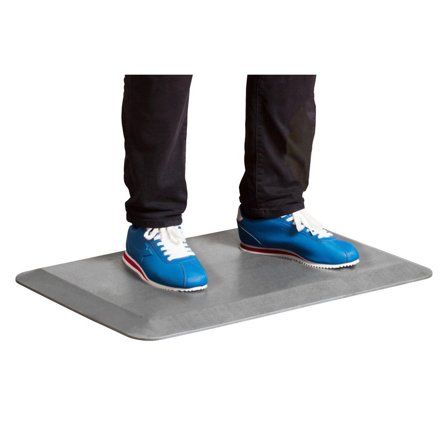 SUN-FLEX Arbetsplatsmatta StandMat grå - Lyreco - Kontorsmöbler och inredning - Arbetsplatsmattor och ståmattor - Arbetsplats-och ståmattor