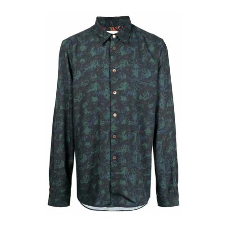PS By Paul Smith, Casual Shirts Groen, Heren, Maat:S