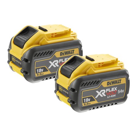 Dewalt DCB547X2-XJ Batteri 18/54 V, 9/3 Ah, 2-pack, Batterier & laddare
