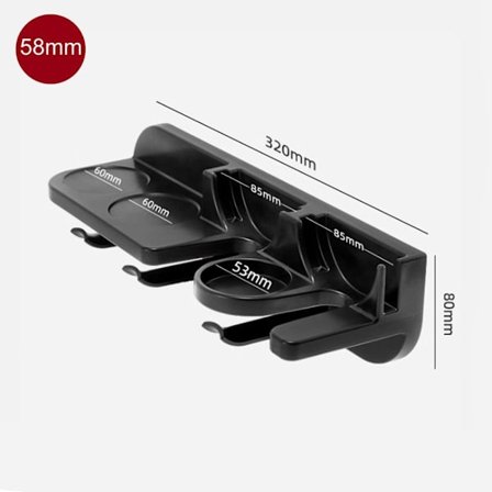 Kaffesett Oppbevaringsstativ Kaffeutstyr Organizer 58MM