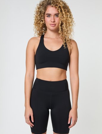 Girlfriend Collective Float Lola Bra - Black - M