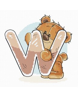 Stickpackung Bild Teddy W